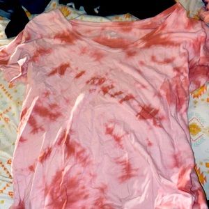 too small and i did not like the V neck